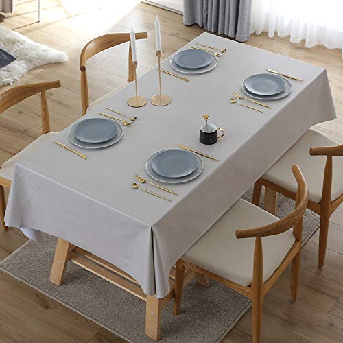 PHLCF Table cltoh 140x200cm Rechteckige PVC-Tischdecke Wasserabweisende Tischdecke Abwischbare Tischdecke - Leicht zu reinigen - Küchen-/Esstischschutz PHLCF Table cltoh 140x200cm Rechteckige PVC-Tischdecke Wasserabweisende Tischdecke Abwischbare Tischdecke - Leicht zu reinigen - Küchen-/Esstischschutz von PHLCF