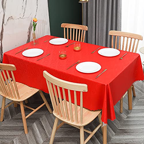 PHLCF Table cltoh 80x120cm Rechteckige PVC-Tischdecke Wasserabweisende Tischdecke Abwischbare Tischdecke - Leicht zu reinigen - Küchen-/Esstischschutz PHLCF Table cltoh 80x120cm Rechteckige PVC-Tischdecke Wasserabweisende Tischdecke Abwischbare Tischdecke - Leicht zu reinigen - Küchen-/Esstischschutz von PHLCF