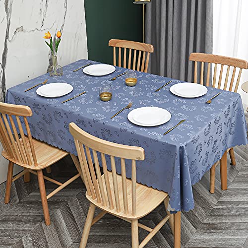 PHLCF Table cltoh 90x140cm Rechteckige PVC-Tischdecke Wasserabweisende Tischdecke Abwischbare Party-Tischdecke Ölbeständig Tischdecke für Picknick im Freien Abendessen Küche PHLCF Table cltoh 90x140cm Rechteckige PVC-Tischdecke Wasserabweisende Tischdecke Abwischbare Party-Tischdecke Ölbeständig Tischdecke für Picknick im Freien Abendessen Küche von PHLCF