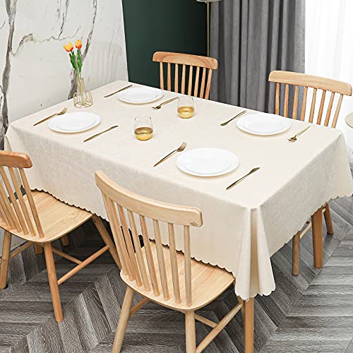 PHLCF Table cltoh 90x140cm Rechteckige PVC-Tischdecke Wasserabweisende Tischdecke Abwischbare Tischdecke - Leicht zu reinigen - Küchen-/Esstischschutz PHLCF Table cltoh 90x140cm Rechteckige PVC-Tischdecke Wasserabweisende Tischdecke Abwischbare Tischdecke - Leicht zu reinigen - Küchen-/Esstischschutz von PHLCF