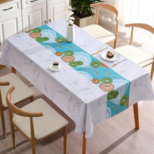PHLCF Tischdecke 120 x 170 cm Modernes PVC-Wischtuch Abwischbare Tischdecke Wasserfestes Vinyl-Wachstuch PHLCF Tischdecke 120 x 170 cm Modernes PVC-Wischtuch Abwischbare Tischdecke Wasserfestes Vinyl-Wachstuch von PHLCF