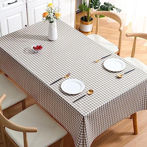 PHLCF Tischdecke Home Rechteckige Wachstuch-PVC-Wischtischdecke Abwischbare Tischdecke 120x120cm PHLCF Tischdecke Home Rechteckige Wachstuch-PVC-Wischtischdecke Abwischbare Tischdecke 120x120cm von PHLCF