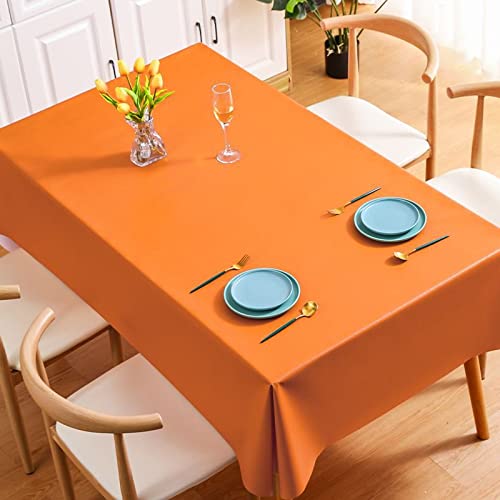 PHLCF Tischdecke Home Rechteckige Wachstuch-PVC-Wischtischdecke Abwischbare Tischdecke 120x170cm von PHLCF