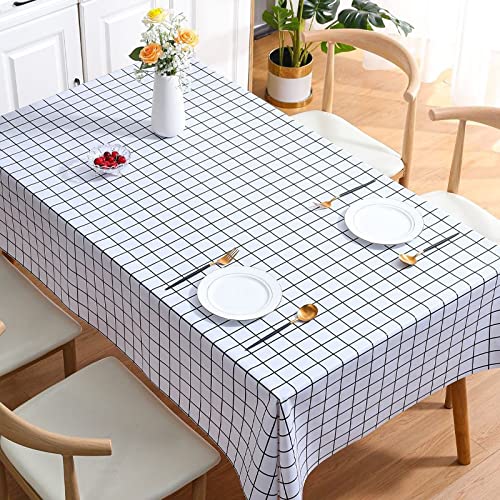 PHLCF Tischdecke Home Rechteckige Wachstuch-PVC-Wischtischdecke Abwischbare Tischdecke 140x140cm PHLCF Tischdecke Home Rechteckige Wachstuch-PVC-Wischtischdecke Abwischbare Tischdecke 140x140cm von PHLCF