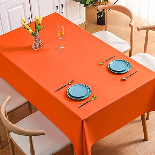 PHLCF Tischdecke Home Rechteckige Wachstuch-PVC-Wischtischdecke Abwischbare Tischdecke 140x200cm von PHLCF