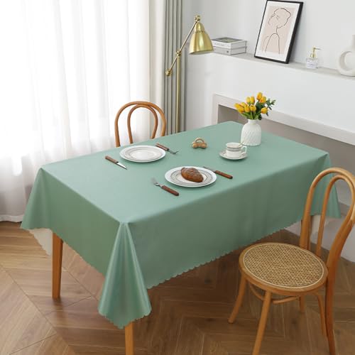 PHLCF Tischdecke für den Außenbereich, 120 x 120 cm, PVC-Tischdecke, abwischbare Tischdecke – leicht zu reinigen – Schutz für Küchen- oder Esstisch PHLCF Tischdecke für den Außenbereich, 120 x 120 cm, PVC-Tischdecke, abwischbare Tischdecke – leicht zu reinigen – Schutz für Küchen- oder Esstisch von PHLCF