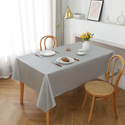 PHLCF Tischdecke für den Außenbereich, 180 x 180 cm, PVC-Tischdecke, abwischbare Tischdecke – leicht zu reinigen – Schutz für Küchen- oder Esstisch PHLCF Tischdecke für den Außenbereich, 180 x 180 cm, PVC-Tischdecke, abwischbare Tischdecke – leicht zu reinigen – Schutz für Küchen- oder Esstisch von PHLCF