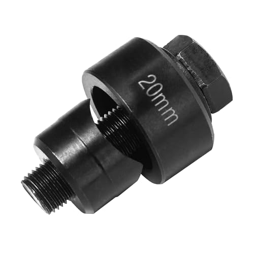 Blechlocher Lochstanzer Schraublochstanzer 20 mm Blechstanzer Lochschneider mit Sechskantadapter für Küchenarmaturen, Spüle, Stahlplatte, Edelstahl, Metall Blechlocher Lochstanzer Schraublochstanzer 20 mm Blechstanzer Lochschneider mit Sechskantadapter für Küchenarmaturen, Spüle, Stahlplatte, Edelstahl, Metall von PHMNZIP
