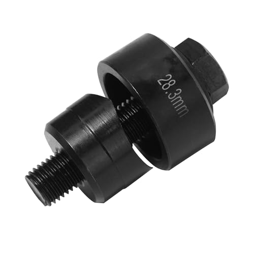 Blechlocher Lochstanzer Schraublochstanzer 28.3 mm Blechstanzer Lochschneider mit Sechskantadapter für Küchenarmaturen, Spüle, Stahlplatte, Edelstahl, Metall Blechlocher Lochstanzer Schraublochstanzer 28.3 mm Blechstanzer Lochschneider mit Sechskantadapter für Küchenarmaturen, Spüle, Stahlplatte, Edelstahl, Metall von PHMNZIP