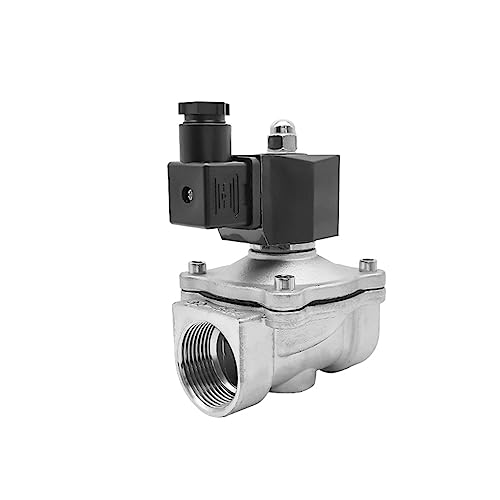 1-1/4" Edelstahl-Magnetventil for wasserdichtes, normalerweise geschlossenes 220V 12V 24V 110V Magnetventil(BSP-220VAC) von PHNOITPQ
