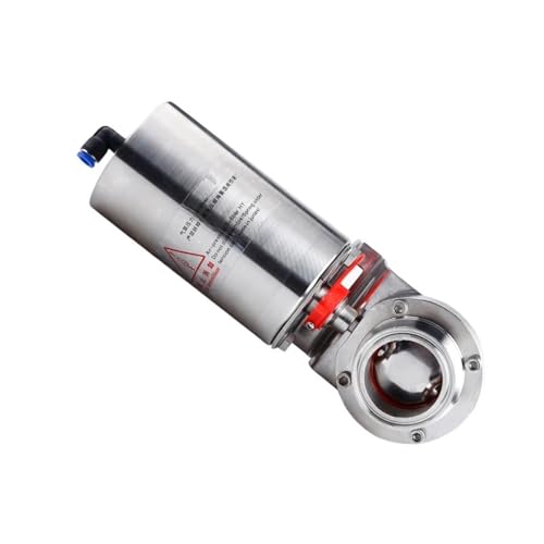 1.5”2”2.5”Tri Clamp Butterfly Valve Pneumatic Actuator Butterfly Valve Stainless Steel(63mm x ferrule 77.5) von PHNOITPQ