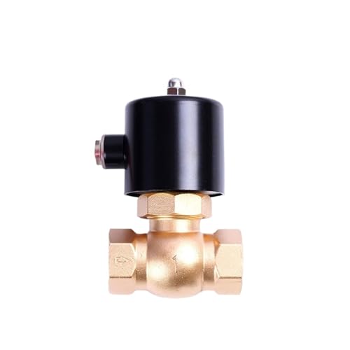 16bar Messing Normalerweise geschlossener Wasserdampfsolenoid 12v 220v 24vac 1" Hohe Temperatur 180℃(BSP-220VAC) von PHNOITPQ