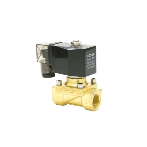 2-Wege-Magnetventil PW-15 mit Wellmembran, normalerweise geschlossen, for Luft, Öl, Wasser, Öffnung 15 mm, Anschluss G1/2 Zoll, AC220 V(AC220V) von PHNOITPQ
