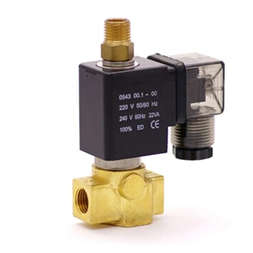 3/2-Wege-Normal-Close-Pneumatik-Wassermagnetventil PV-M03 Öffnung 2,5 mm 0-7 bar Anschluss G1/4" G1/8(Dc 12v,0.25 Inch) von PHNOITPQ