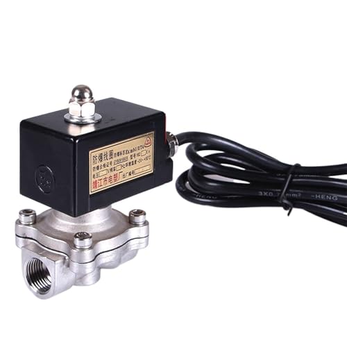 Das explosionsgeschützte 3/8-Zoll-Magnetventil aus Edelstahl ist speziell for Gefahrenbereiche geeignet(24VDC-NORMALLY CLOSED) von PHNOITPQ