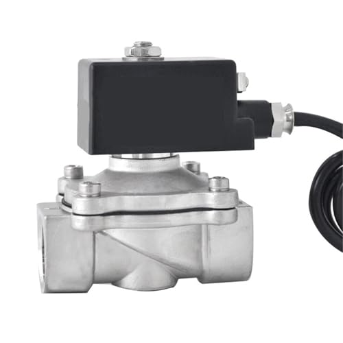 PHNOITPQ 1/2" 3/4" 3/8" Normally Closed Explosion Solenoid Valve 304 Stainless Steel Solenoid Valves for Gas(3/8",230VAC) von PHNOITPQ