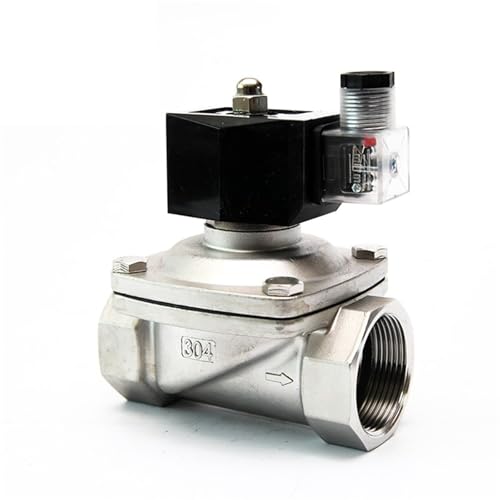 PHNOITPQ 1/2" 3/4" Normally Closed Solenoid Valve Stainless Steel IP65 Waterproof 12VDC Electric Solenoid Valve(1/2",BSP_12VDC) von PHNOITPQ