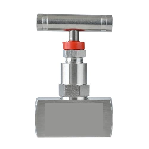 PHNOITPQ 1/4" 3/8" 1/2" High Pressure Needle Valve Stainless Steel NPT Female Thread Needle Globe Valve High Temperature(3/8") von PHNOITPQ
