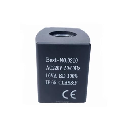 PHNOITPQ Cold Store Air Conditioning Refrigeration Solenoid Valve Copper Coil Inner Hole Diameter 13mm Height 43mm(AC24V) von PHNOITPQ