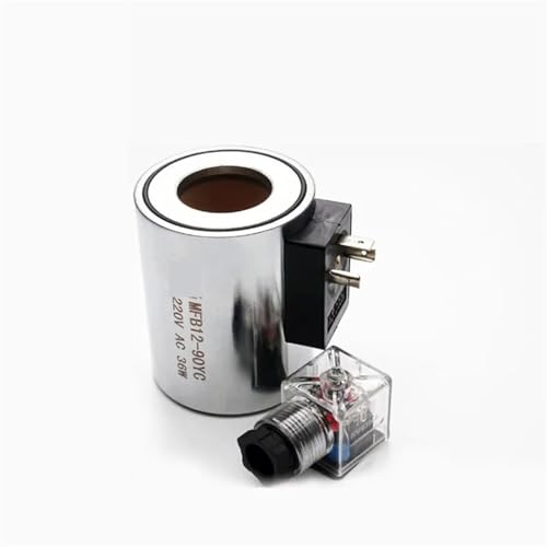 PHNOITPQ Hydraulic Solenoid Valve Coil MFZ12-90 MFB12-90YC Solenoid Valve Control Valve Inner Diameter 31 high 75(MFZ12 DC12V 36W) von PHNOITPQ