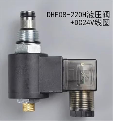 PHNOITPQ Hydraulic Threaded Plug-in Solenoid Valve for Pressure Relief, Two Position Two Normally Closed DHF08-220H LSV08-2NCPM(DC24V) von PHNOITPQ