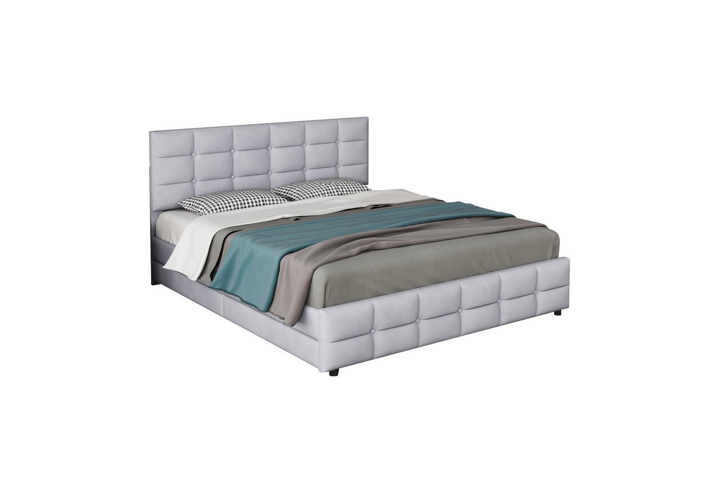 PHOEBE CAT Polsterbett, Doppelbett Funktionsbett mit 4 Schubladen, Samtstoff, Ohne Matratze PHOEBE CAT Polsterbett, Doppelbett Funktionsbett mit 4 Schubladen, Samtstoff, Ohne Matratze von PHOEBE CAT