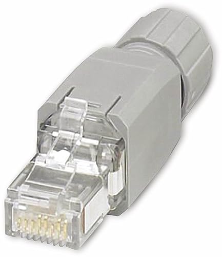 Best Price Square Plug, RJ45, CAT5E, IP20, 8WAY 1656725 by Phoenix Contact von Best Price Square
