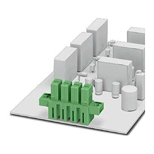 IPCV 5/9-GF-7,62 Leiterplattensteckverbinder, 41 A, 630 V, 6 mm² Nennquerschnitt, Stundard, Grün, 9 Anzahl der Potenziale, 7.62mm Rastermaß, 5mm Pinlänge, IPCV 5/..-GF, Artikelfamilie, 50 Stück von PHOENIX CONTACT