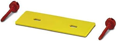 PHOENIX CONTACT A/F-HA Plombierbare Flachabdeckung zum Abdecken von Klemmengruppen, 26 mm x 76 mm Abmessung, Grau, 10 Stück PHOENIX CONTACT A/F-HA Plombierbare Flachabdeckung zum Abdecken von Klemmengruppen, 26 mm x 76 mm Abmessung, Grau, 10 Stück von PHOENIX CONTACT