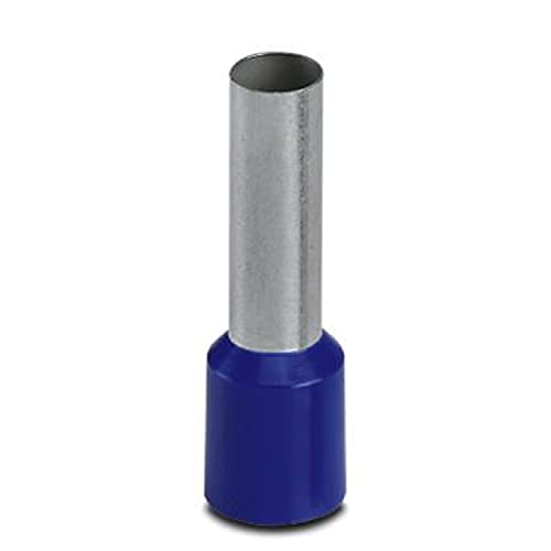 PHOENIX CONTACT AI 16-18 BU Aderendhülse, 18mm Hülsenlänge, 28mm Länge:, Blau, 100 Stück PHOENIX CONTACT AI 16-18 BU Aderendhülse, 18mm Hülsenlänge, 28mm Länge:, Blau, 100 Stück von PHOENIX CONTACT