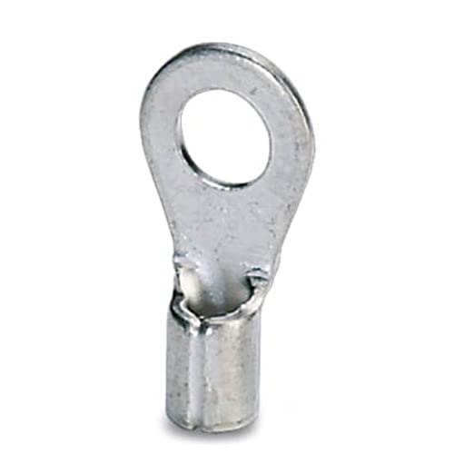 PHOENIX CONTACT C-RC 1/M4 DIN Ringkabelschuh, Unisoliert, 0.5-1mm² Querschnitt, M4 Gewindegröße, 100 Stück PHOENIX CONTACT C-RC 1/M4 DIN Ringkabelschuh, Unisoliert, 0.5-1mm² Querschnitt, M4 Gewindegröße, 100 Stück von PHOENIX CONTACT