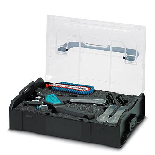 PHOENIX CONTACT CRIMPFOX 4 IN 1 SET Werkzeug zur Verarbeitung von Aderendhülsen nach DIN 46228-4 0.5 mm² bis 2.5mm² Ausgestattet mit Zwangssperre, Schneid-, Abisolier, Verdrill und Crimpeinheit PHOENIX CONTACT CRIMPFOX 4 IN 1 SET Werkzeug zur Verarbeitung von Aderendhülsen nach DIN 46228-4 0.5 mm² bis 2.5mm² Ausgestattet mit Zwangssperre, Schneid-, Abisolier, Verdrill und Crimpeinheit von PHOENIX CONTACT