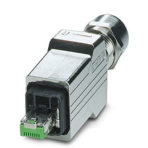 PHOENIX CONTACT CUC-V14-C1S-S/R4IE8:10 RJ45-Steckverbinder, 8 Polzahl, 26-24 AWG, 22.220g, 10 Stück von PHOENIX CONTACT