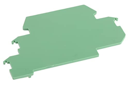 PHOENIX CONTACT D-DEK 1.5 GN Trennplatte, Deckel als Abschluss Einer Klemmenreihe, 6.390g Gewicht, Grün, 10 Stück von PHOENIX CONTACT