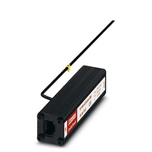 PHOENIX CONTACT D-FM-A/RJ45-BB Überspannungsschutzgerät, Zwischenstecker mit Überspannungsschutz für Analoge Telekommunikations-Schnittstellen, RJ45-BuchsenAnschluss, 25.4mm Breite von PHOENIX CONTACT