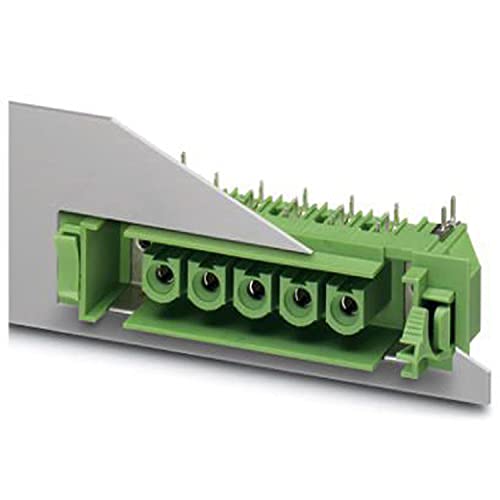 PHOENIX CONTACT DFK-IPC 16/4-GFU-SH-10.16 Leiterplattengrundleiste, 76A, 1000V, 4 Potenziale, 4 Polzahl, 4.1mm Pinlänge, 10.16mm Rastermaß, Grün, 10 Stück PHOENIX CONTACT DFK-IPC 16/4-GFU-SH-10.16 Leiterplattengrundleiste, 76A, 1000V, 4 Potenziale, 4 Polzahl, 4.1mm Pinlänge, 10.16mm Rastermaß, Grün, 10 Stück von PHOENIX CONTACT