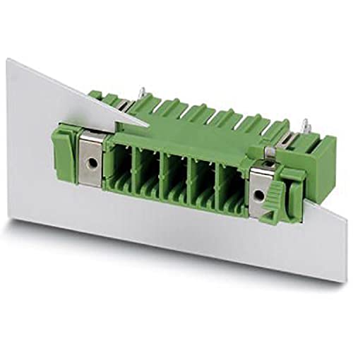 PHOENIX CONTACT DFK-PC 5/3-GF-SH-7,62 Durchführungsgrundleiste, 41 A, 630 V, 6mm² Nennquerschnitt, Grün, 3 Anzahl der Potenziale, DFK-PC 5/..-GF-SH Artikelfamilie, 7,62mm Rastermaß, 5mm Pinlänge, 10 Stück PHOENIX CONTACT DFK-PC 5/3-GF-SH-7,62 Durchführungsgrundleiste, 41 A, 630 V, 6mm² Nennquerschnitt, Grün, 3 Anzahl der Potenziale, DFK-PC 5/..-GF-SH Artikelfamilie, 7,62mm Rastermaß, 5mm Pinlänge, 10 Stück von PHOENIX CONTACT
