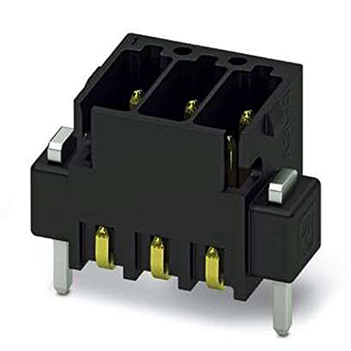 PHOENIX CONTACT DMCV 0,5/3-G1-2,54 SMD R24 Leiterplattengrundleiste, Nennquerschnitt 0,5 mm², Farbe schwarz, Anzahl der Anschlüsse 6, Artikelfamilie DMCV 0,5/..-G1-SMD, Rastermaß 2,54 mm, 330 Stück von PHOENIX CONTACT