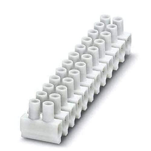 PHOENIX CONTACT EC 25 Europaklemmenleiste, 187.3mm Länge, 30mm Breite, 28mm Höhe, Weiß, 10 Stück PHOENIX CONTACT EC 25 Europaklemmenleiste, 187.3mm Länge, 30mm Breite, 28mm Höhe, Weiß, 10 Stück von PHOENIX CONTACT