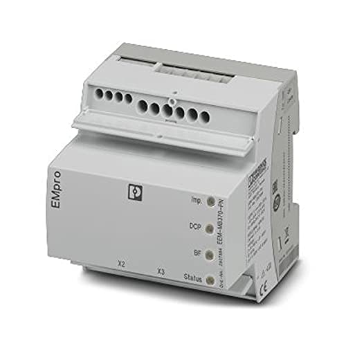 PHOENIX CONTACT EEM-MB370-PN Multifunktionales Energiemessgerät ohne Display, 82mm Länge, 90mm Breite, Grau PHOENIX CONTACT EEM-MB370-PN Multifunktionales Energiemessgerät ohne Display, 82mm Länge, 90mm Breite, Grau von PHOENIX CONTACT