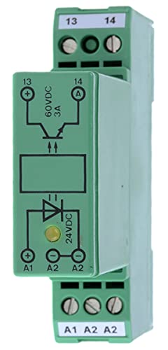 PHOENIX CONTACT EMG 17-OV-24DC/60DC/3 Solid-State-Relaismodul, 24V DC Eingang, 12V-60V DC/max. 3A Ausgang, 10 Stück PHOENIX CONTACT EMG 17-OV-24DC/60DC/3 Solid-State-Relaismodul, 24V DC Eingang, 12V-60V DC/max. 3A Ausgang, 10 Stück von PHOENIX CONTACT