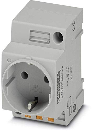 PHOENIX CONTACT EO-CF/PT Steckdose, Steckgesicht Typ CE, Push-in-Federanschluss, 61.922g, Grau, 5 Stück PHOENIX CONTACT EO-CF/PT Steckdose, Steckgesicht Typ CE, Push-in-Federanschluss, 61.922g, Grau, 5 Stück von PHOENIX CONTACT