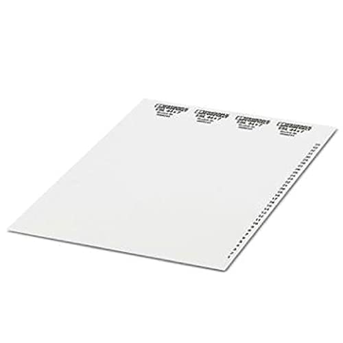 PHOENIX CONTACT ESL 44X7 CUS Einsteckstreifen, 44 mm x 7mm Schriftfeldgröße, Weiß PHOENIX CONTACT ESL 44X7 CUS Einsteckstreifen, 44 mm x 7mm Schriftfeldgröße, Weiß von PHOENIX CONTACT