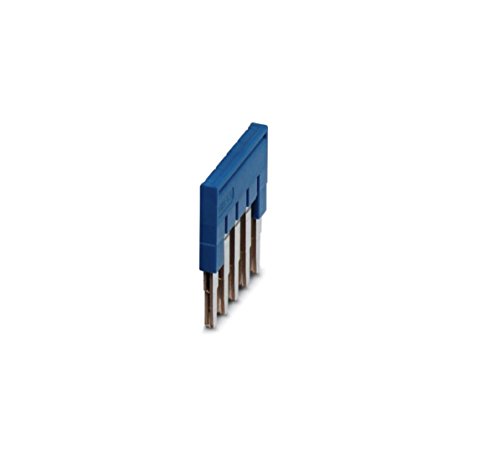PHOENIX CONTACT FBS 5-5 BU Steckbrücke, 5.2mm Rastermaß, 5 Polzahl, Blau, 50 Stück PHOENIX CONTACT FBS 5-5 BU Steckbrücke, 5.2mm Rastermaß, 5 Polzahl, Blau, 50 Stück von PHOENIX CONTACT