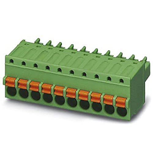 PHOENIX CONTACT FK-MCP 1,5/17-ST-3,81 Leiterplattenstecker, Nennquerschnitt 1,5 mm², Grün, Anzahl der Anschlüsse 17, Artikelfamilie FK-MCP 1,5/..-ST, Rastermaß 3,81 mm, 50 Stück PHOENIX CONTACT FK-MCP 1,5/17-ST-3,81 Leiterplattenstecker, Nennquerschnitt 1,5 mm², Grün, Anzahl der Anschlüsse 17, Artikelfamilie FK-MCP 1,5/..-ST, Rastermaß 3,81 mm, 50 Stück von PHOENIX CONTACT