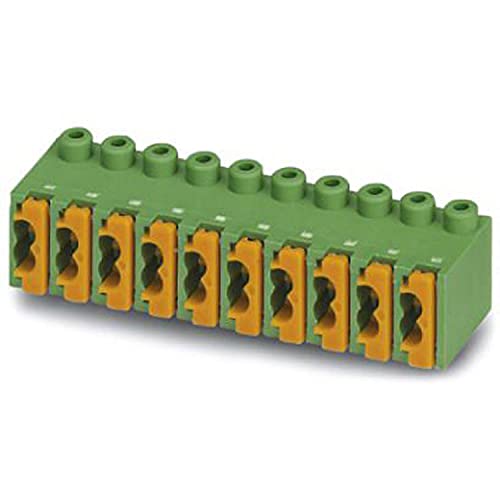 PHOENIX CONTACT FK-MPT 0,5/4-ST-3,5 Leiterplattenstecker, Grün, 0.5mm² Nennquerschnitt, 8 Anzahl der Anschlüsse, FK-MPT 0,5/..-ST Artikelfamilie, 3.5mm Rastermaß, 50 Stück PHOENIX CONTACT FK-MPT 0,5/4-ST-3,5 Leiterplattenstecker, Grün, 0.5mm² Nennquerschnitt, 8 Anzahl der Anschlüsse, FK-MPT 0,5/..-ST Artikelfamilie, 3.5mm Rastermaß, 50 Stück von PHOENIX CONTACT