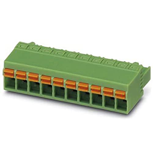 PHOENIX CONTACT FKCN 2,5/16-ST Leiterplattenstecker, Green, 12 A, 320 V, 16 Polzahl, FKCN 2,5/..-ST Artikelfamilie, 5 mm Rastermaß, 50 Stück PHOENIX CONTACT FKCN 2,5/16-ST Leiterplattenstecker, Green, 12 A, 320 V, 16 Polzahl, FKCN 2,5/..-ST Artikelfamilie, 5 mm Rastermaß, 50 Stück von PHOENIX CONTACT