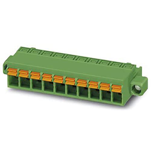 PHOENIX CONTACT FKCN 2,5/18-STF-5,08 Leiterplattenstecker, Green, 12 A, 320 V, 18 Polzahl, FKCN 2,5/..-STF Artikelfamilie, 5.08 mm Rastermaß, 50 Stück PHOENIX CONTACT FKCN 2,5/18-STF-5,08 Leiterplattenstecker, Green, 12 A, 320 V, 18 Polzahl, FKCN 2,5/..-STF Artikelfamilie, 5.08 mm Rastermaß, 50 Stück von PHOENIX CONTACT