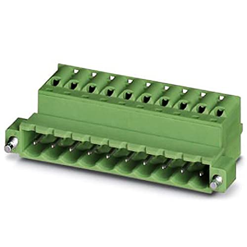 PHOENIX CONTACT FKIC 2,5/2-STF-5,08 Leiterplattenstecker, 2.5 mm² Nennquerschnitt, 2 Anschlüsse, FKIC 2,5/.-STF Reichweite, 5.08 mm Rastermaß, Grün, 50 Stück PHOENIX CONTACT FKIC 2,5/2-STF-5,08 Leiterplattenstecker, 2.5 mm² Nennquerschnitt, 2 Anschlüsse, FKIC 2,5/.-STF Reichweite, 5.08 mm Rastermaß, Grün, 50 Stück von PHOENIX CONTACT