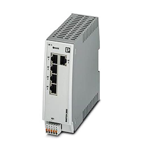 PHOENIX CONTACT FL SWITCH 2005 Managed Switch 2000, 5 RJ45-Ports 10/100 MBit/s, Schutzart: IP20, PROFINET Conformance-Class A von PHOENIX CONTACT